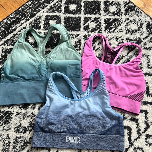 PINK Victoria's Secret Other - Set of 3 Pink Sport Bras
